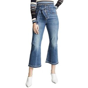Veronica Beard Blue Straight Leg Jeans